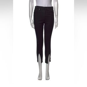 Alice + Olivia Black Ankle Jeans